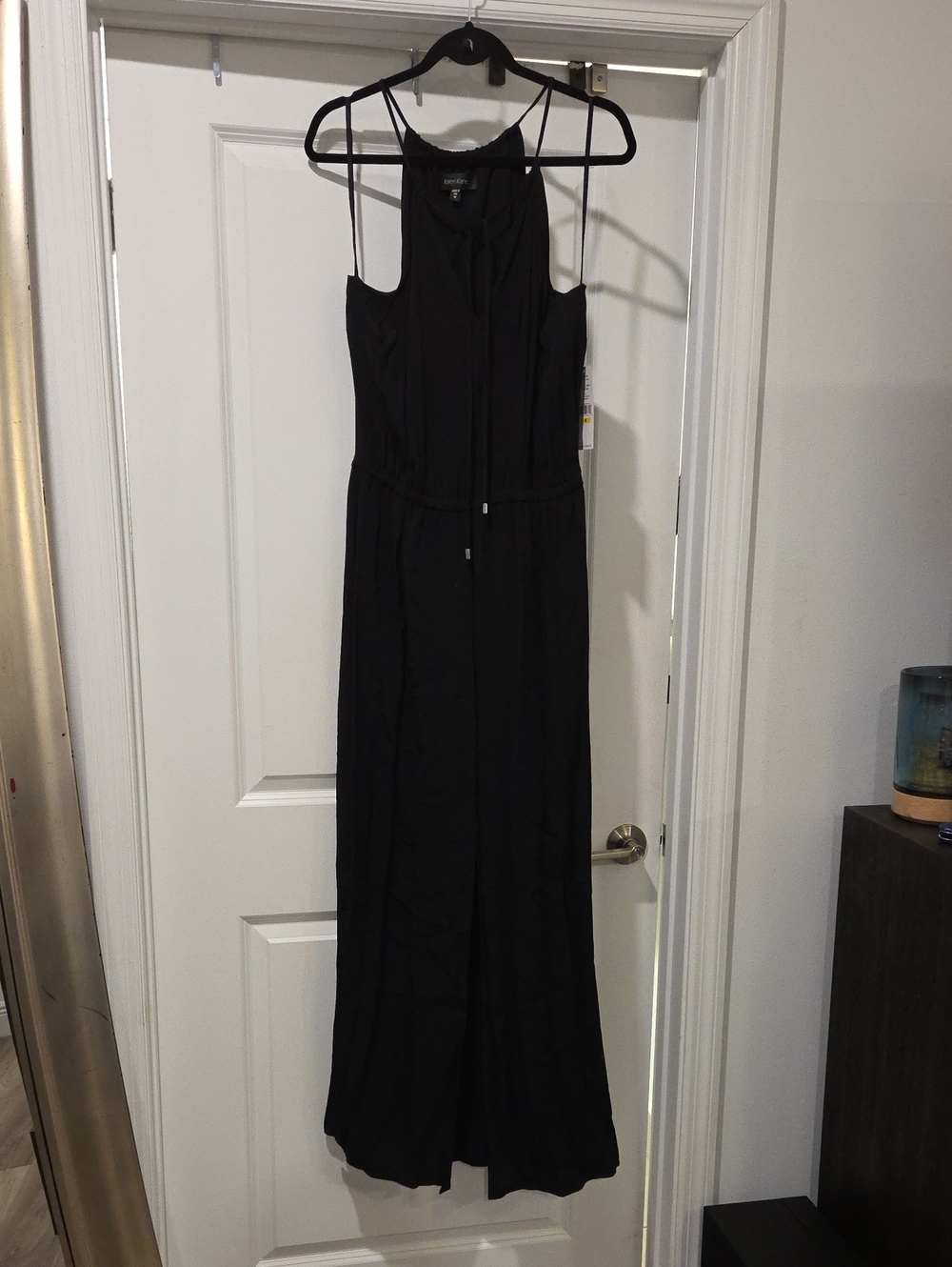 Karen Kane Black Maxi Halter Dress Size M! New With Tags!
